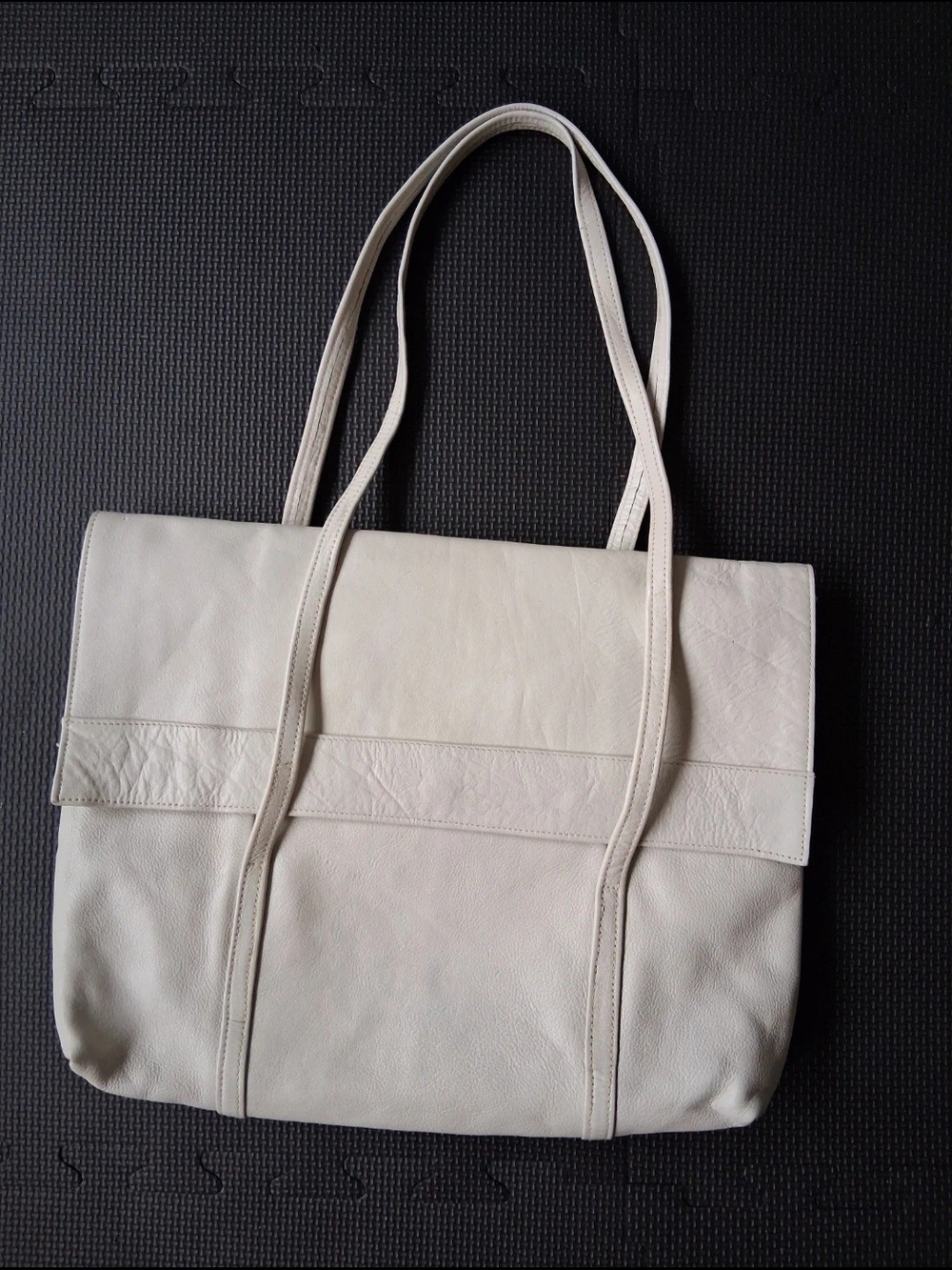 Genuine Leather Laptop Size Tote Bag